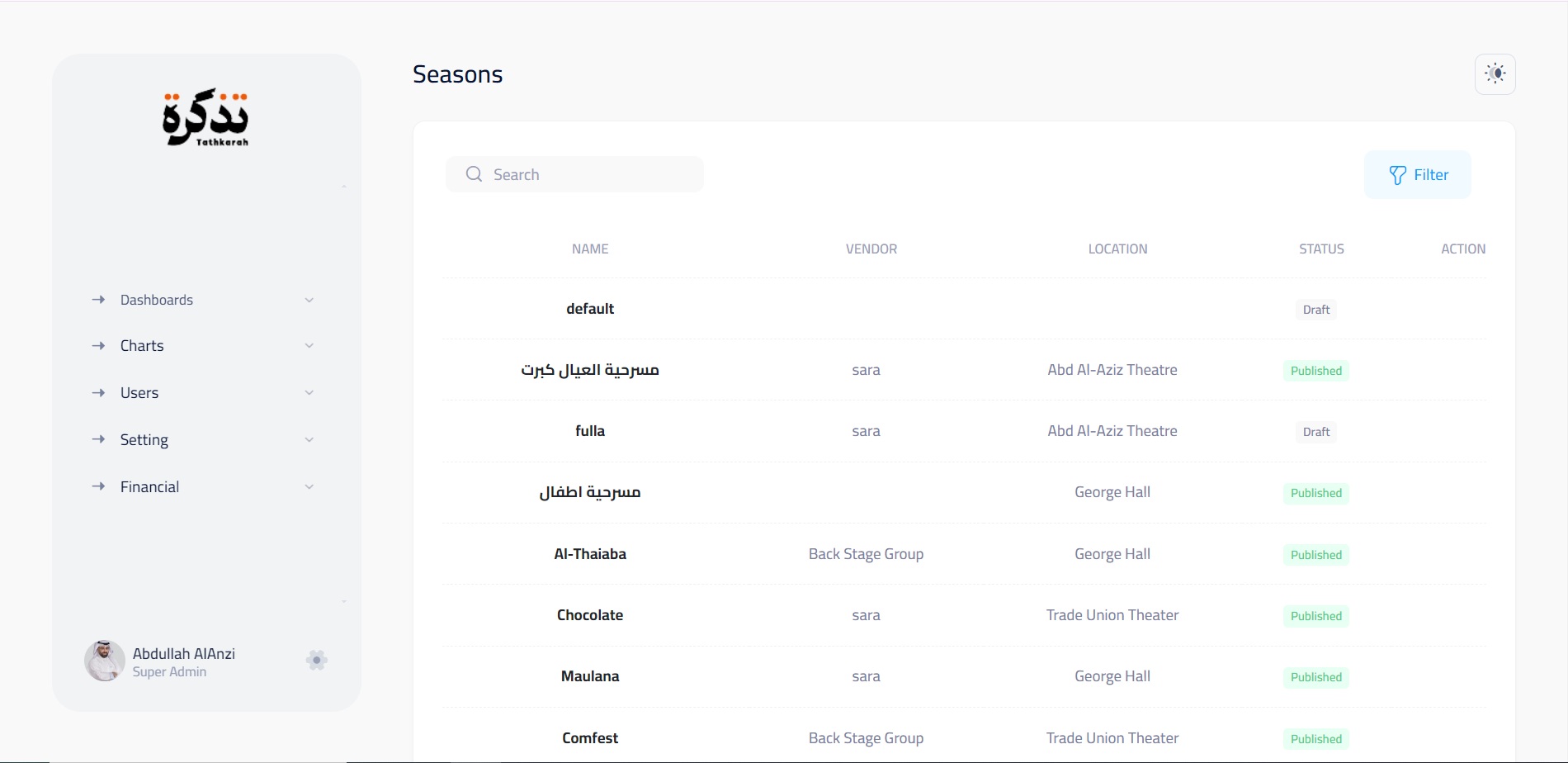 Seasons